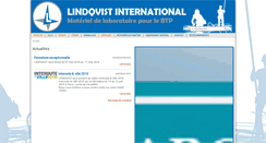 Desktop Screenshot of lindqvist-international.com